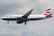 British Airways Airbus A320-232 (G-EUYP) at  London - Heathrow, United Kingdom