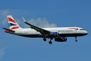 British Airways Airbus A320-232 (G-EUYP) at  London - Heathrow, United Kingdom