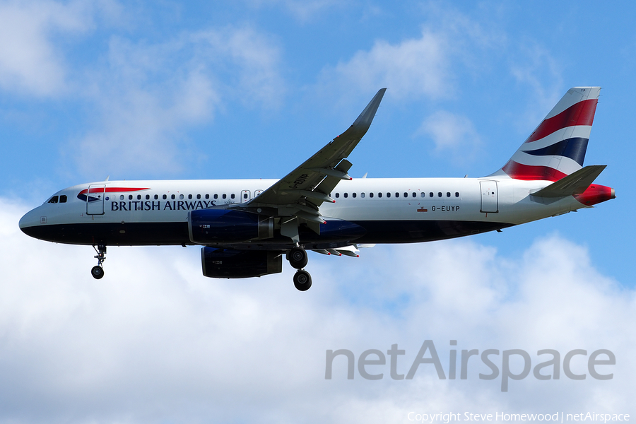 British Airways Airbus A320-232 (G-EUYP) | Photo 172638