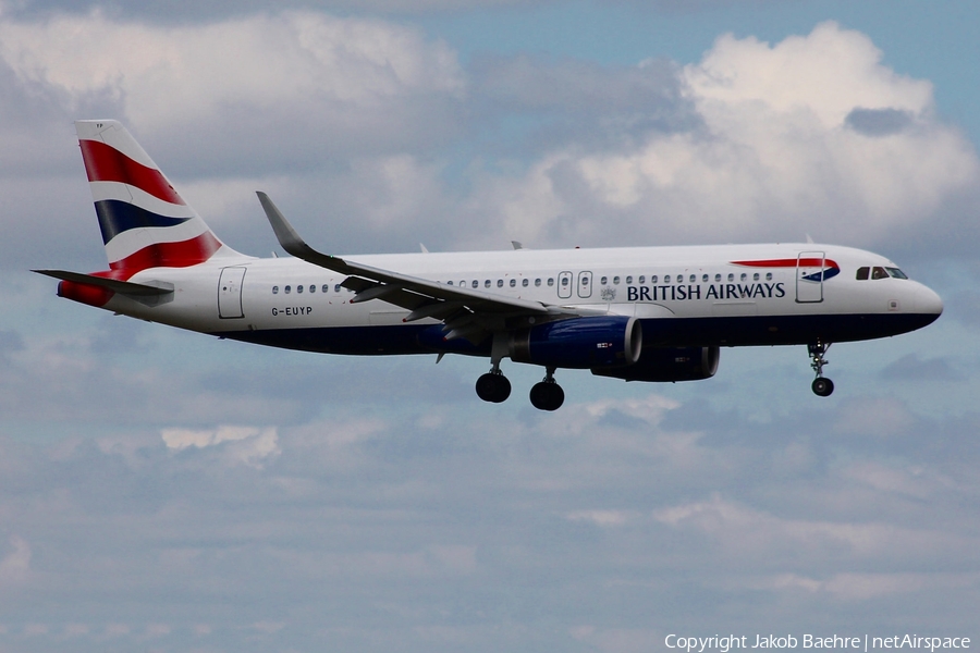 British Airways Airbus A320-232 (G-EUYP) | Photo 185566