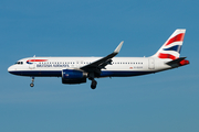 British Airways Airbus A320-232 (G-EUYP) at  London - Heathrow, United Kingdom