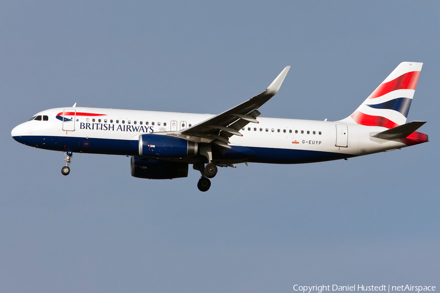 British Airways Airbus A320-232 (G-EUYP) | Photo 518846