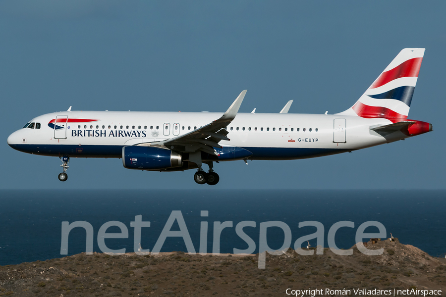 British Airways Airbus A320-232 (G-EUYP) | Photo 347866