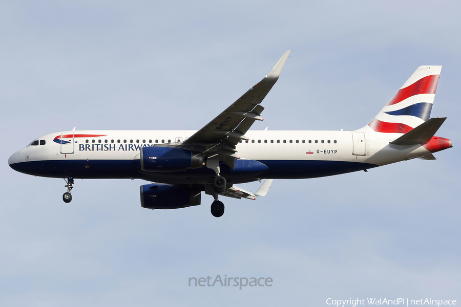 British Airways Airbus A320-232 (G-EUYP) | Photo 563130