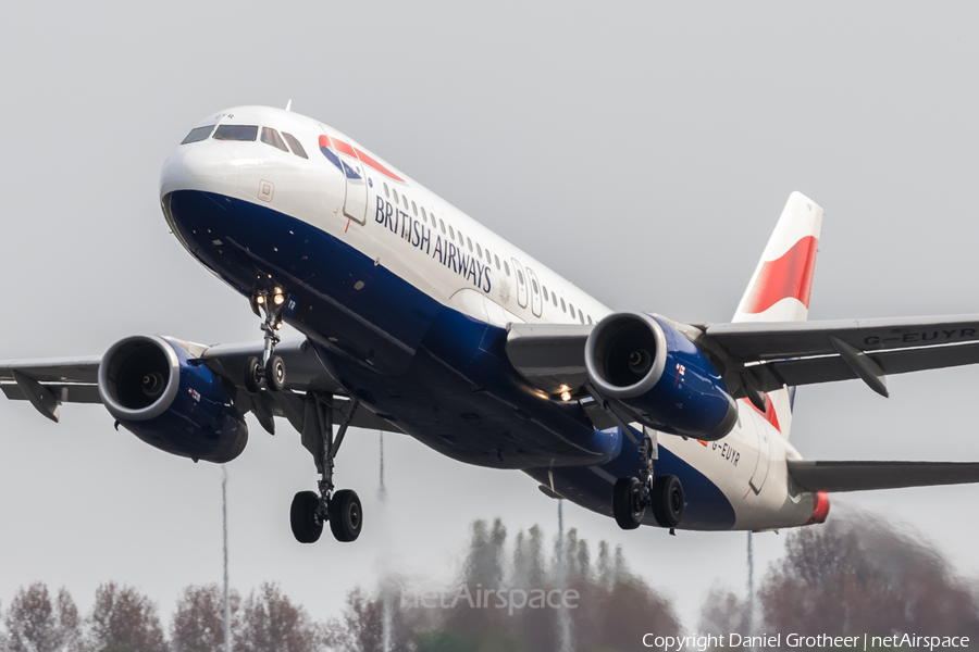 British Airways Airbus A320-232 (G-EUYR) | Photo 90958