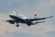 British Airways Airbus A320-232 (G-EUYR) at  Corfu - International, Greece
