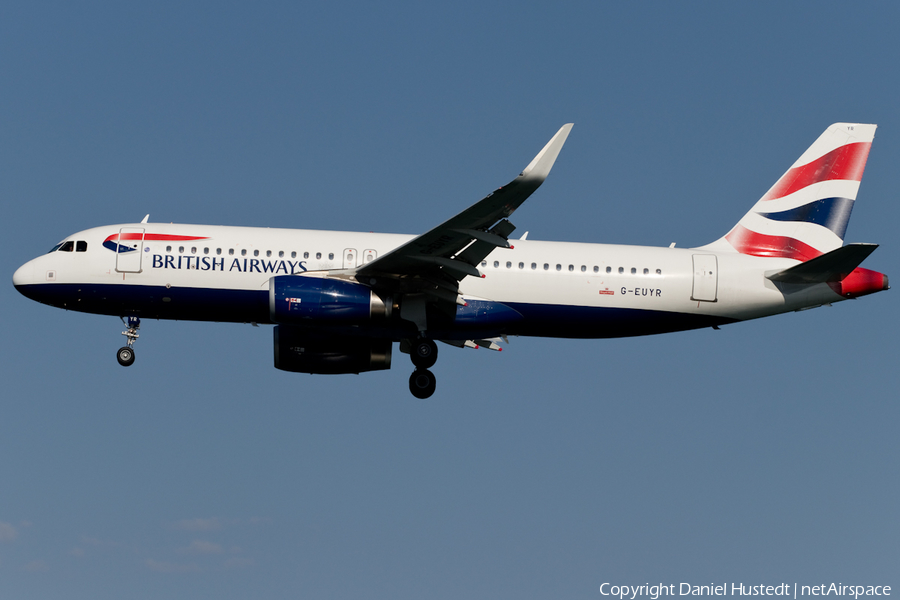 British Airways Airbus A320-232 (G-EUYR) | Photo 410168