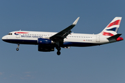 British Airways Airbus A320-232 (G-EUYR) at  Corfu - International, Greece