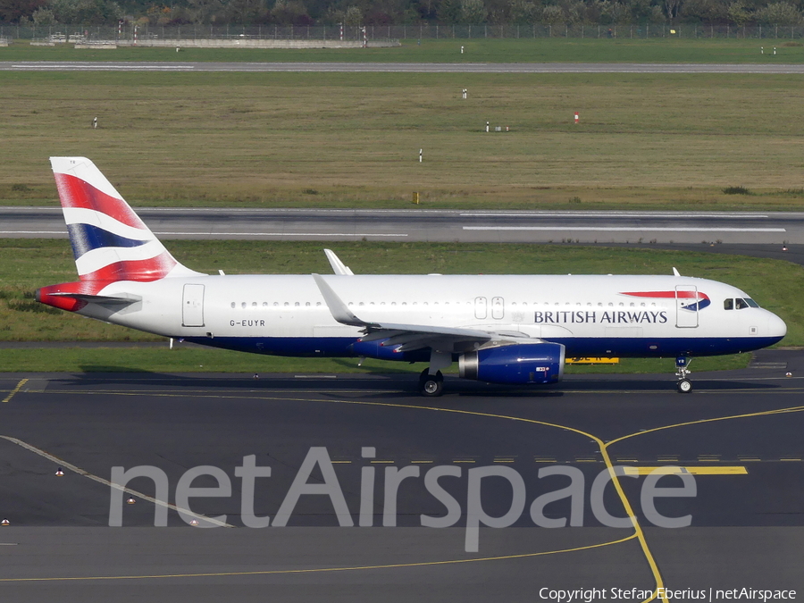 British Airways Airbus A320-232 (G-EUYR) | Photo 476530