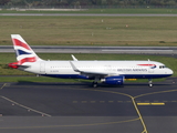 British Airways Airbus A320-232 (G-EUYR) at  Dusseldorf - International, Germany