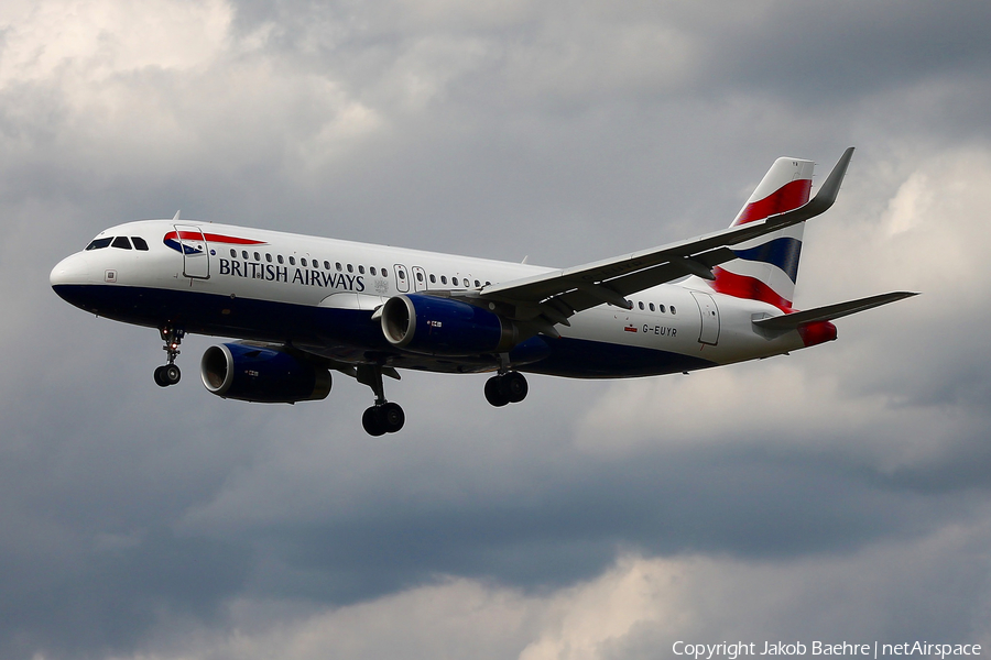 British Airways Airbus A320-232 (G-EUYR) | Photo 187523