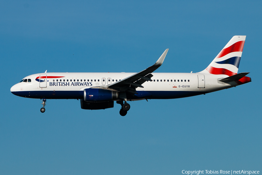 British Airways Airbus A320-232 (G-EUYR) | Photo 301819