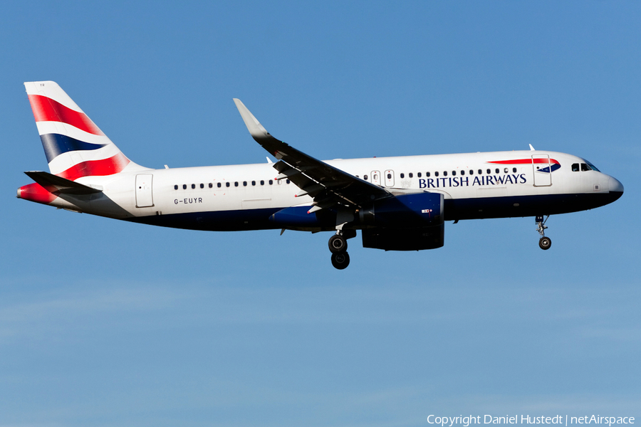 British Airways Airbus A320-232 (G-EUYR) | Photo 483773