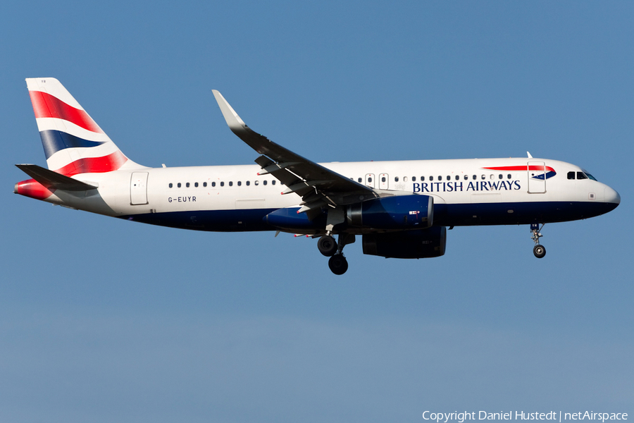 British Airways Airbus A320-232 (G-EUYR) | Photo 496676