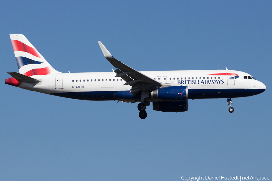 British Airways Airbus A320-232 (G-EUYR) | Photo 506913