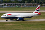 British Airways Airbus A320-232 (G-EUYR) at  London - Heathrow, United Kingdom