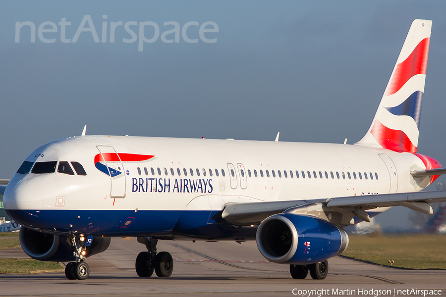 British Airways Airbus A320-232 (G-EUYR) | Photo 70085