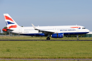 British Airways Airbus A320-232 (G-EUYS) at  Amsterdam - Schiphol, Netherlands