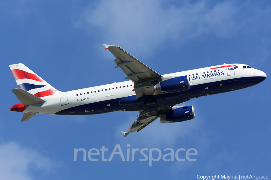 British Airways Airbus A320-232 (G-EUYS) | Photo 174767