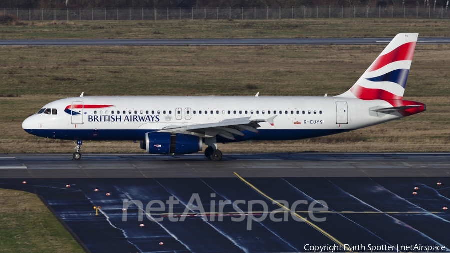 British Airways Airbus A320-232 (G-EUYS) | Photo 226499