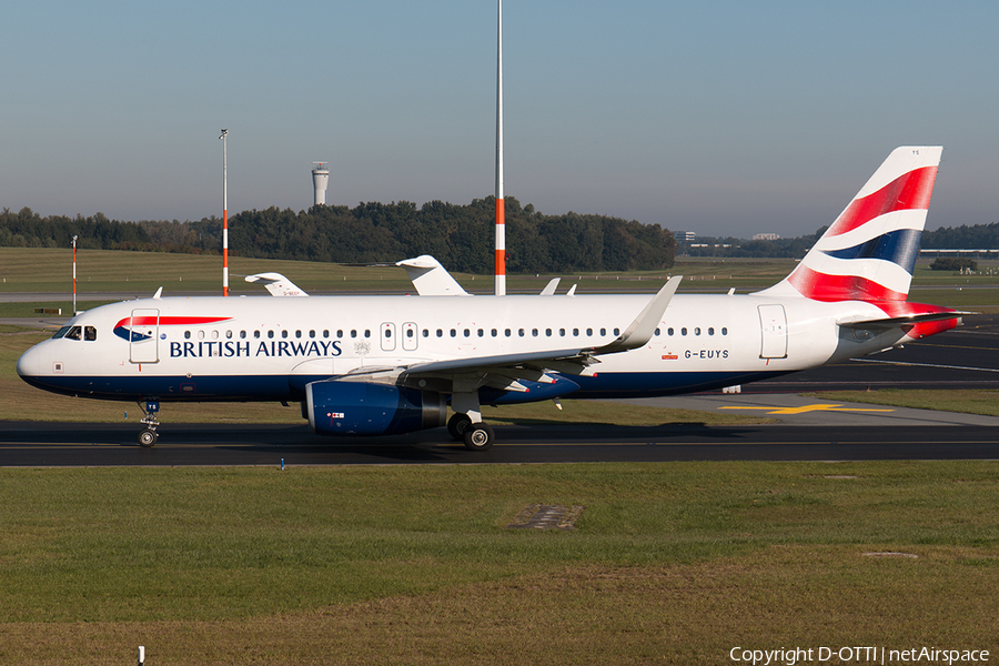 British Airways Airbus A320-232 (G-EUYS) | Photo 517632