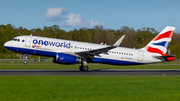 British Airways Airbus A320-232 (G-EUYS) at  Hamburg - Fuhlsbuettel (Helmut Schmidt), Germany