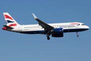 British Airways Airbus A320-232 (G-EUYS) at  London - Heathrow, United Kingdom