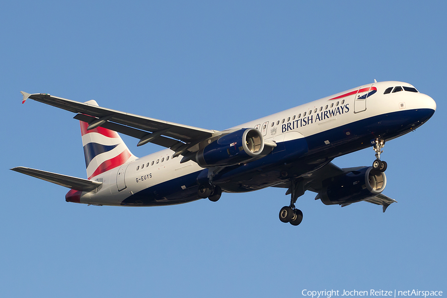 British Airways Airbus A320-232 (G-EUYS) | Photo 52711