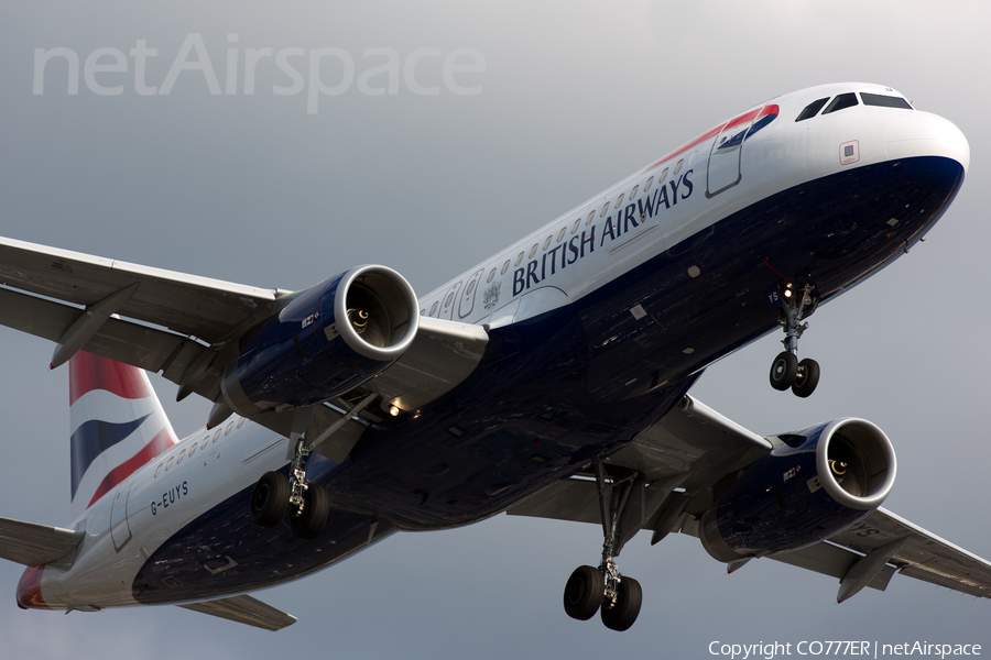 British Airways Airbus A320-232 (G-EUYS) | Photo 52753