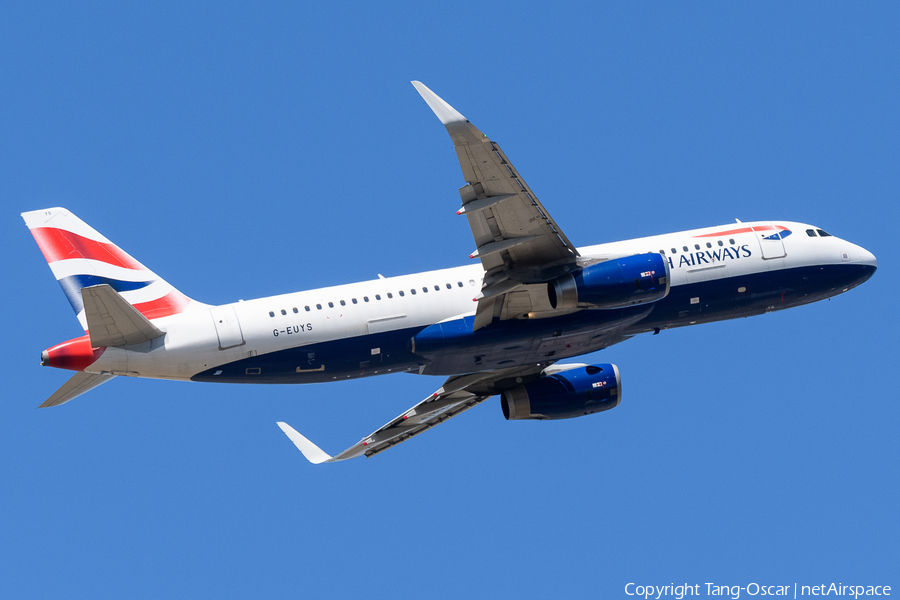 British Airways Airbus A320-232 (G-EUYS) | Photo 538285