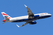 British Airways Airbus A320-232 (G-EUYS) at  London - Heathrow, United Kingdom