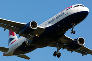 British Airways Airbus A320-232 (G-EUYS) at  London - Heathrow, United Kingdom