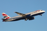 British Airways Airbus A320-232 (G-EUYT) at  Barcelona - El Prat, Spain