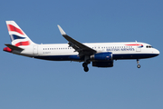 British Airways Airbus A320-232 (G-EUYT) at  London - Heathrow, United Kingdom