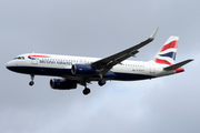 British Airways Airbus A320-232 (G-EUYT) at  London - Heathrow, United Kingdom