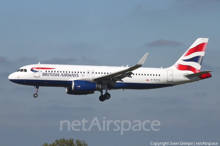 British Airways Airbus A320-232 (G-EUYU) | Photo 348697