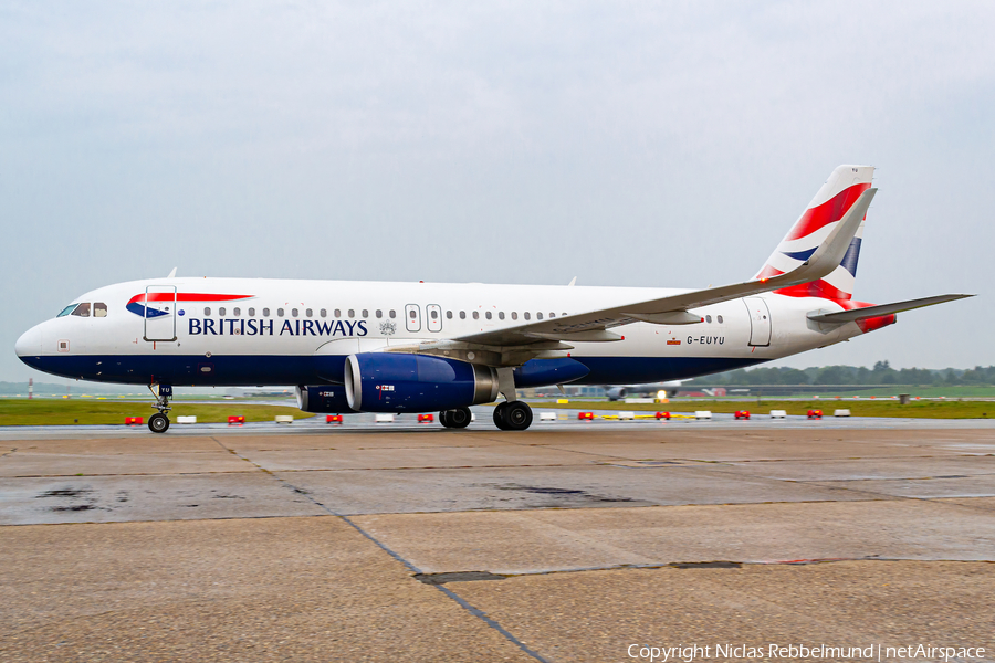 British Airways Airbus A320-232 (G-EUYU) | Photo 423370