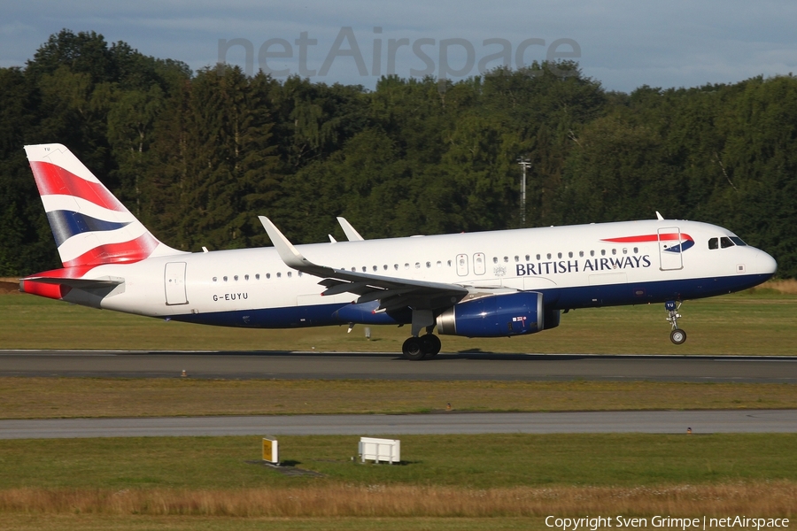 British Airways Airbus A320-232 (G-EUYU) | Photo 517882