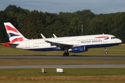 British Airways Airbus A320-232 (G-EUYU) at  Hamburg - Fuhlsbuettel (Helmut Schmidt), Germany