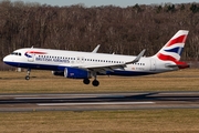 British Airways Airbus A320-232 (G-EUYU) at  Hamburg - Fuhlsbuettel (Helmut Schmidt), Germany