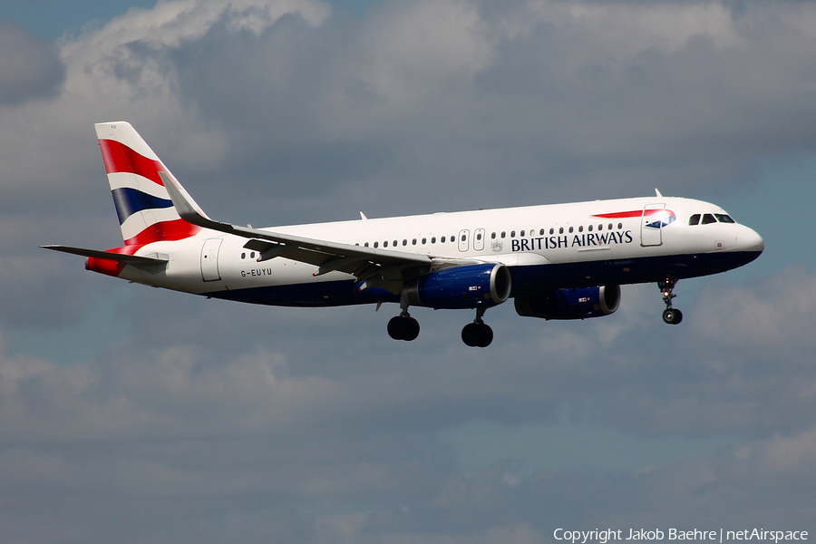 British Airways Airbus A320-232 (G-EUYU) | Photo 185565