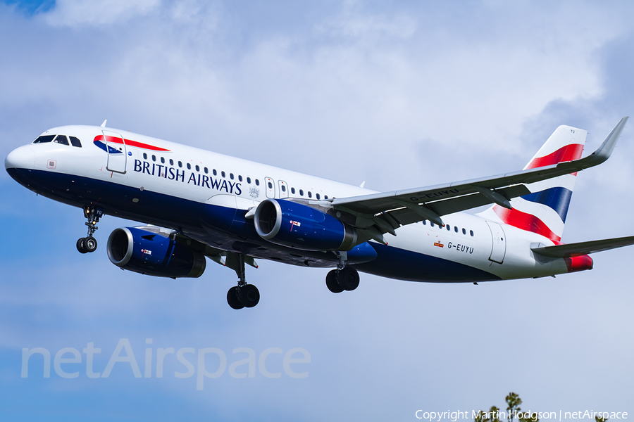 British Airways Airbus A320-232 (G-EUYU) | Photo 247858