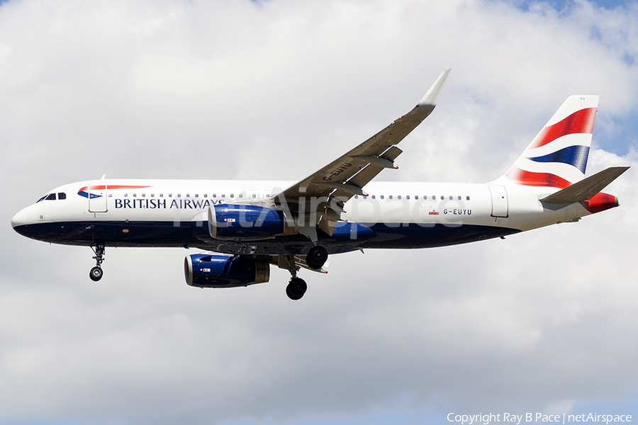 British Airways Airbus A320-232 (G-EUYU) | Photo 254987