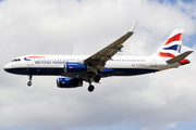 British Airways Airbus A320-232 (G-EUYU) at  London - Heathrow, United Kingdom
