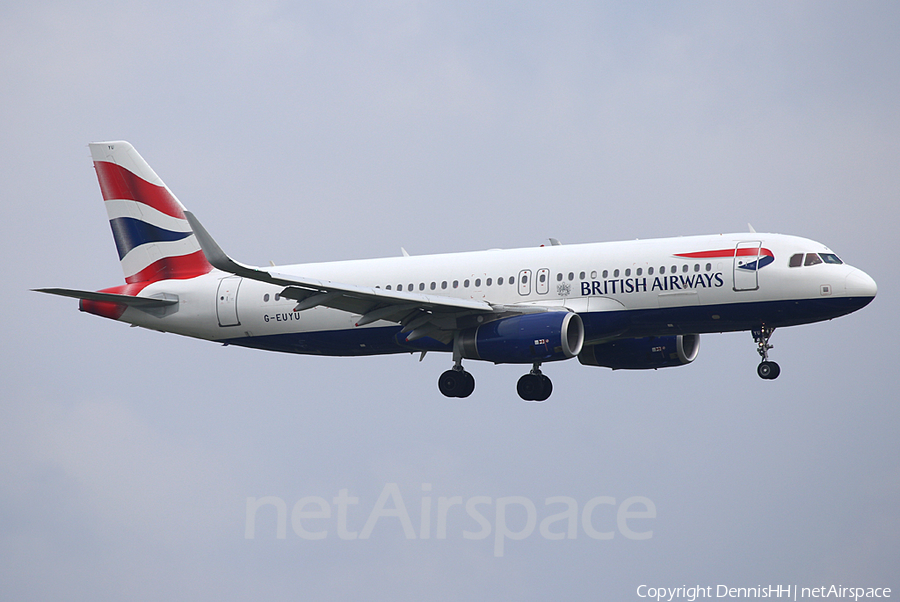 British Airways Airbus A320-232 (G-EUYU) | Photo 396116