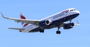British Airways Airbus A320-232 (G-EUYU) at  London - Heathrow, United Kingdom