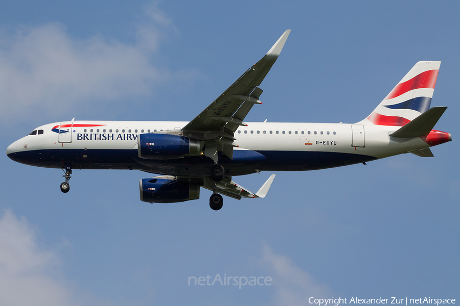 British Airways Airbus A320-232 (G-EUYU) | Photo 491372