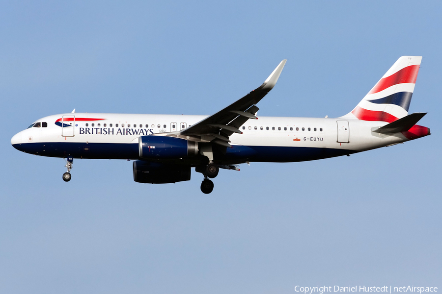 British Airways Airbus A320-232 (G-EUYU) | Photo 518847