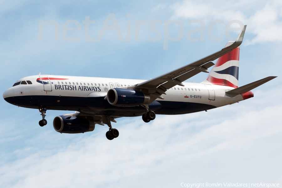 British Airways Airbus A320-232 (G-EUYU) | Photo 338362