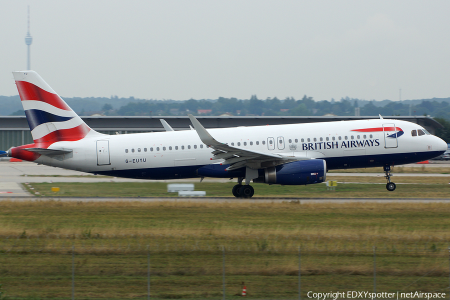 British Airways Airbus A320-232 (G-EUYU) | Photo 275859